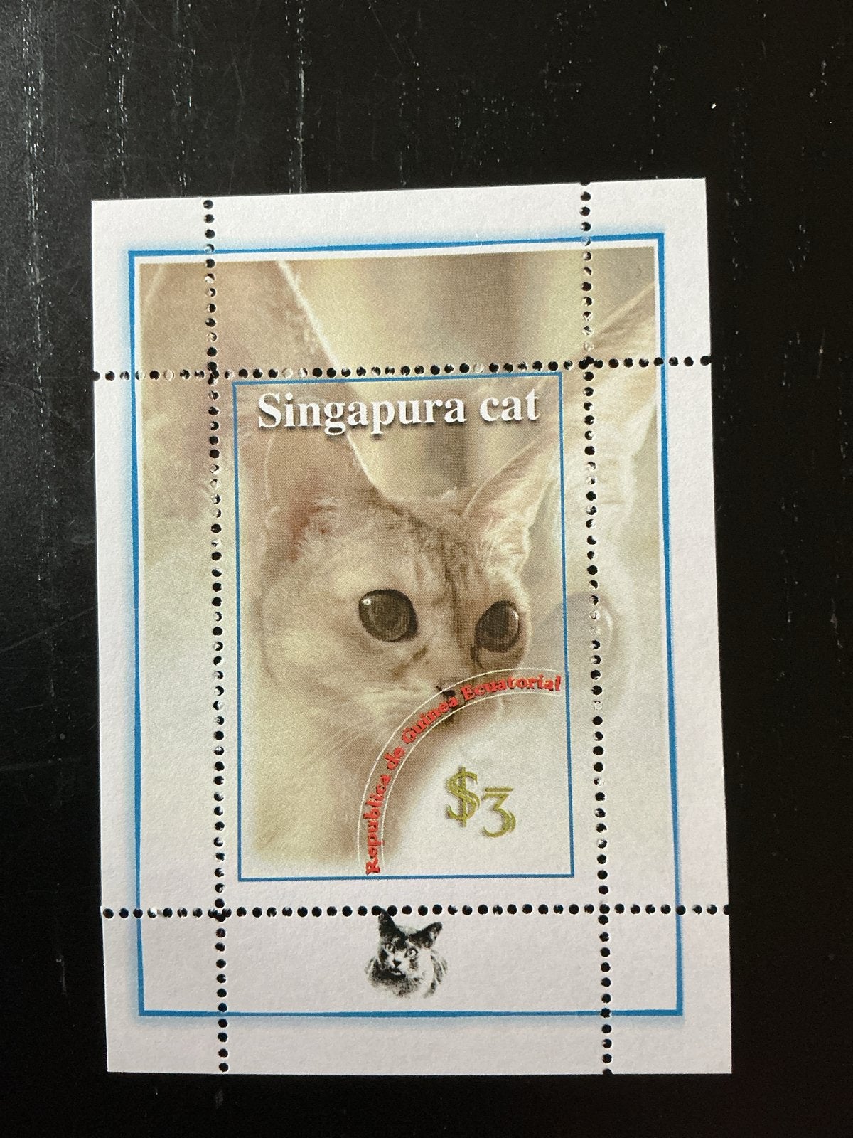 Postzegels met katten - Singapura, Ragdoll, Perzisch, Somali, Verzenden