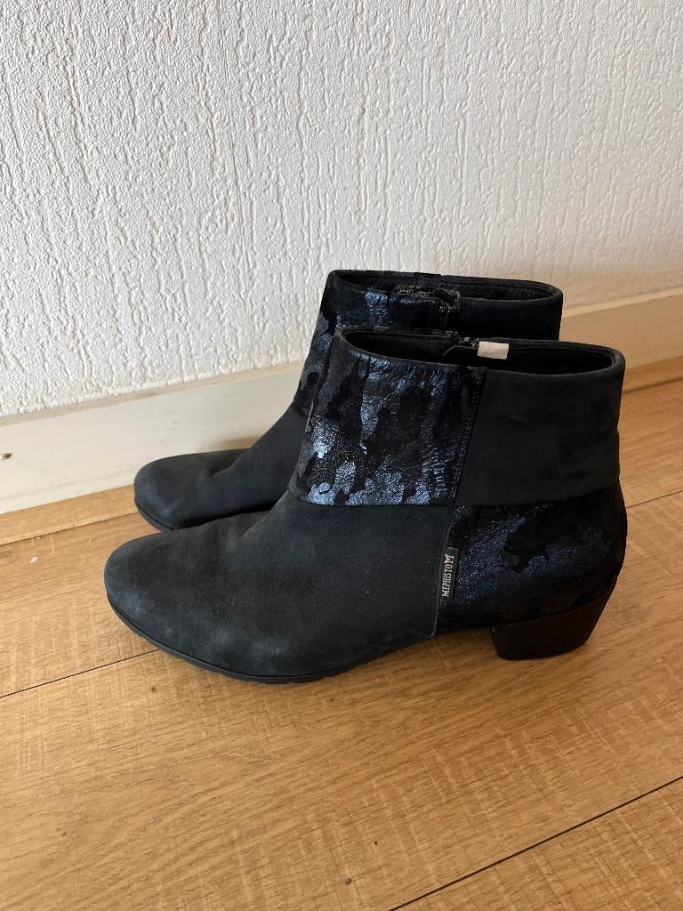 mephisto 40 dames schoenen maat 7 laarzen dames, Ophalen, Lage of Enkellaarzen, Zo goed als nieuw, Overige kleuren