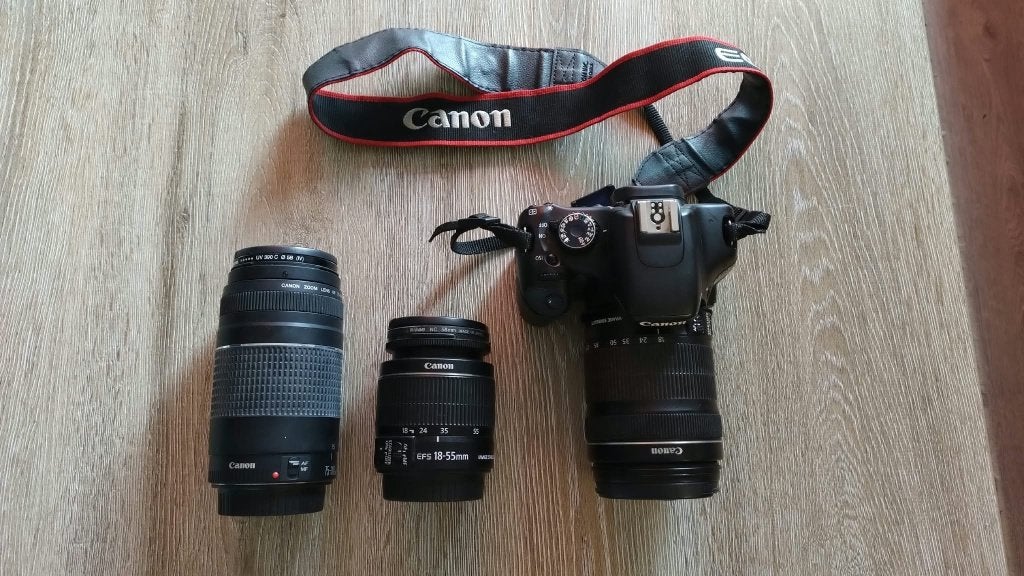 Complete Canon EOS 550D Set – incl. 3 Lenzen + Tas, Audio, Tv en Foto, Fotocamera's Digitaal, Ophalen, Spiegelreflex, Canon, 18 megapixels