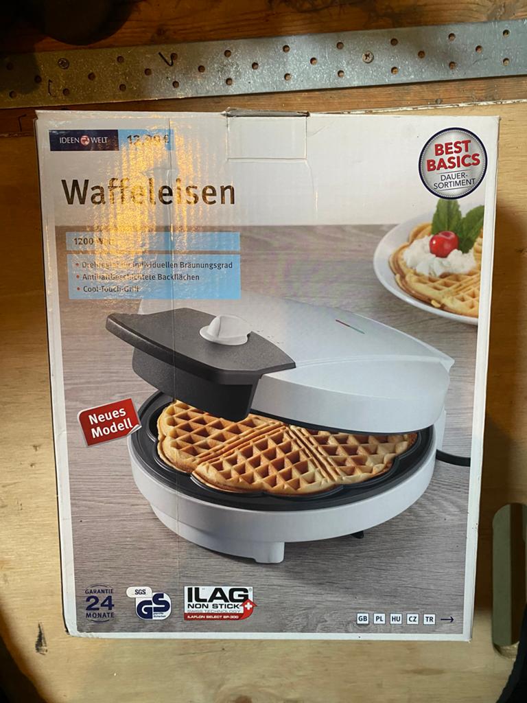 Wafel ijzer, Ophalen of Verzenden, Zo goed als nieuw