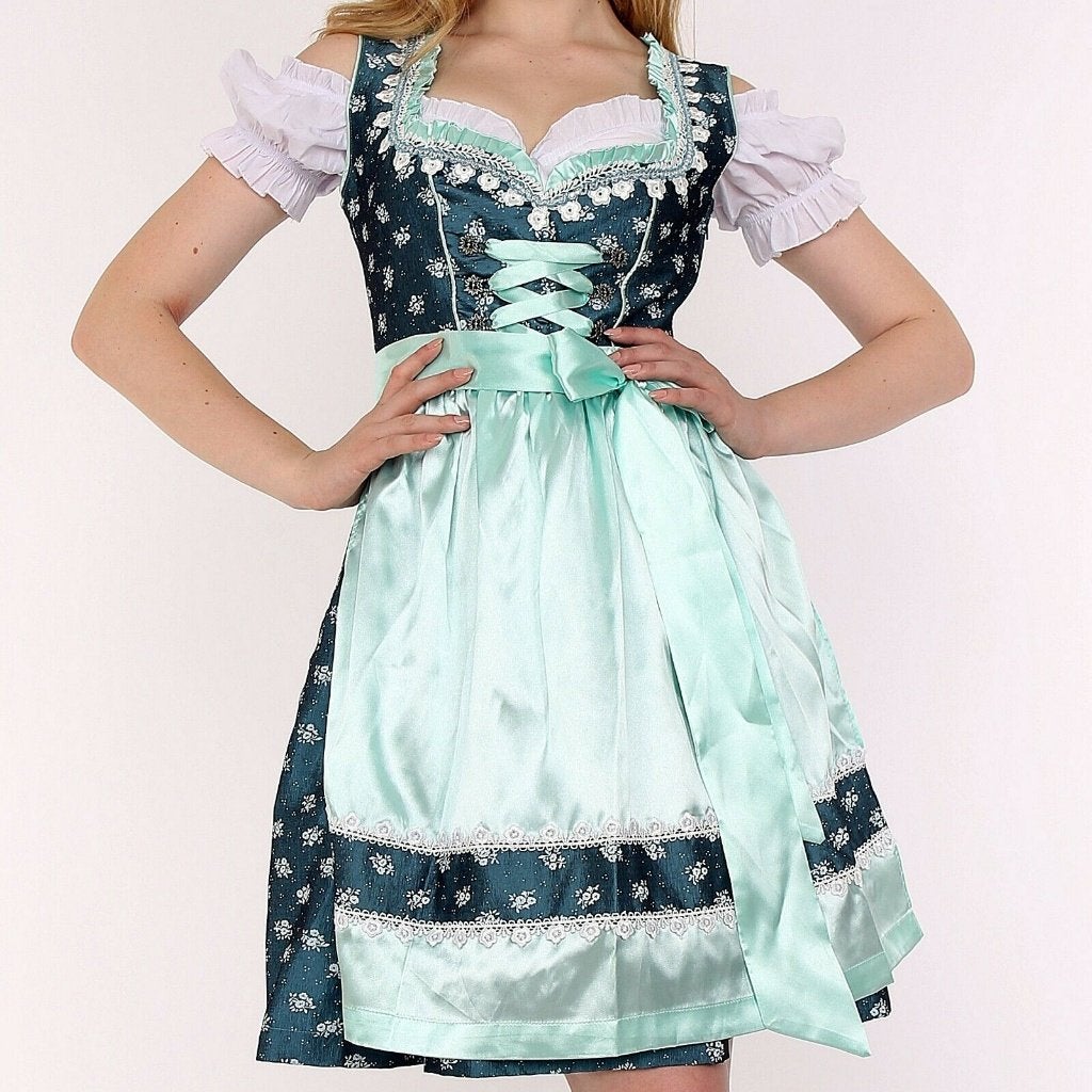 3-delige dirndl maat 38 tm 52 Katoen NIEUW, Ophalen of Verzenden, Nieuw, Maat 46/48 (XL) of groter, Overige thema's