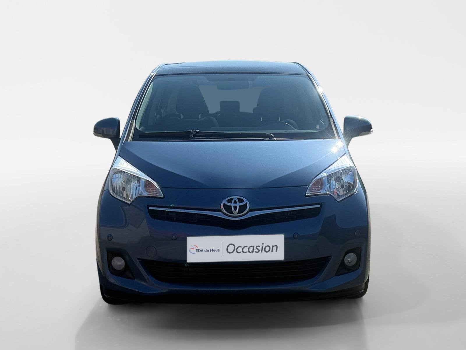 Toyota Verso-S 1.3 VVT-i Dynamic | Achteruitrij Camera | Pan, Auto's, Voorwielaandrijving, Stof, Gebruikt, Blauw