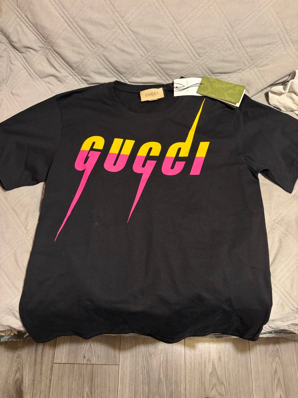 Gucci T-shirt Zwart Maat XS (valt als S) Nieuw met kaartjes, Kleding | Dames, Zwart, Nieuw, Ophalen of Verzenden, Korte mouw