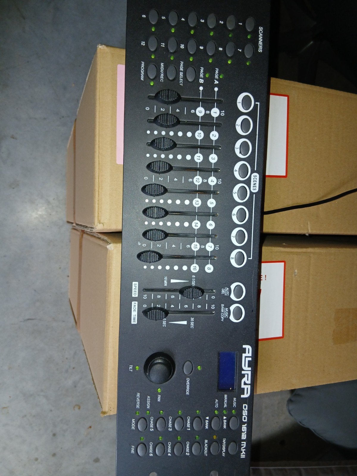 Ayra DSO 1612 MKII DMX Controller, Muziek en Instrumenten, Ophalen, Zo goed als nieuw, Licht