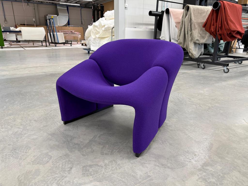 Artifort F580, Ophalen, Zo goed als nieuw, Stof, 75 tot 100 cm