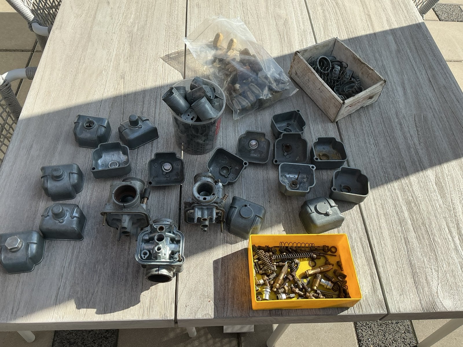 Te koop veel zundapp ks125 Bing carbuteur onderdelen., Ophalen of Verzenden, Gebruikt, Carburateur