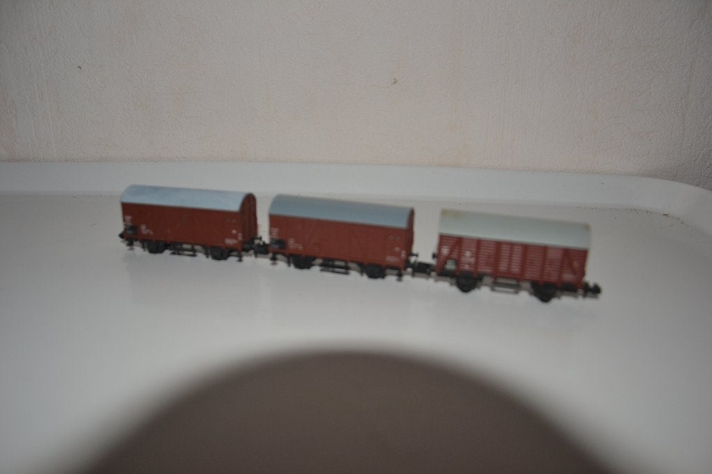 n spoor, Hobby en Vrije tijd, Gelijkstroom of Wisselstroom, Trix, Wagon, Ophalen of Verzenden