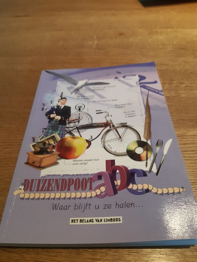 boek duizendpoot ABC, Ophalen of Verzenden, Zo goed als nieuw