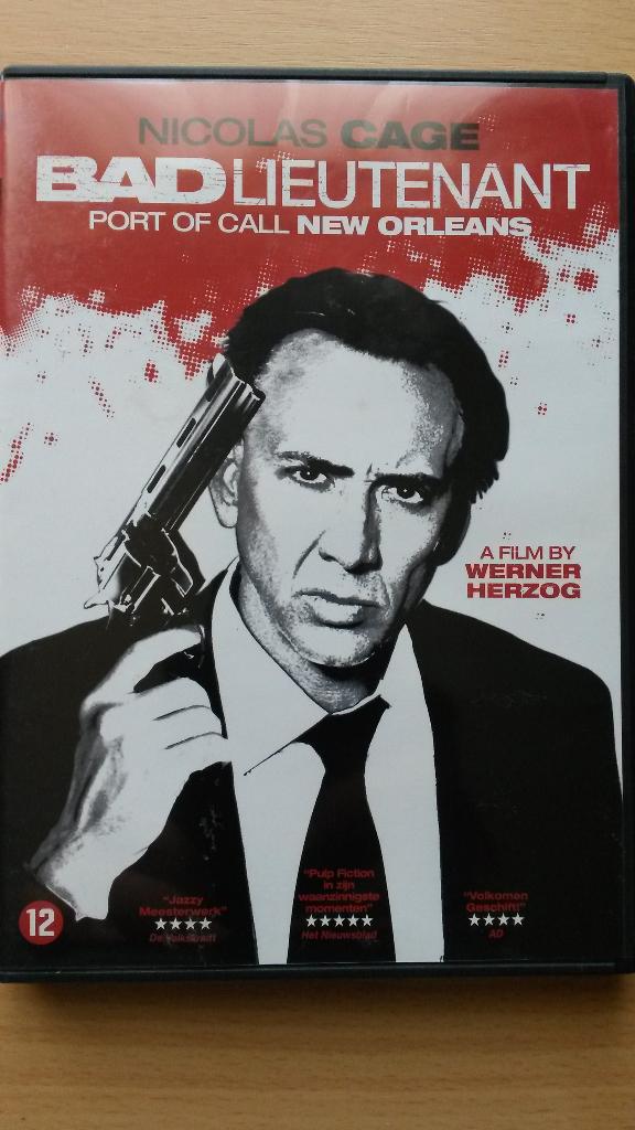 Bad lieutenant - Nicolas Cage, Werner Herzog, Vanaf 12 jaar, Verzenden, Zo goed als nieuw, Maffia en Misdaad