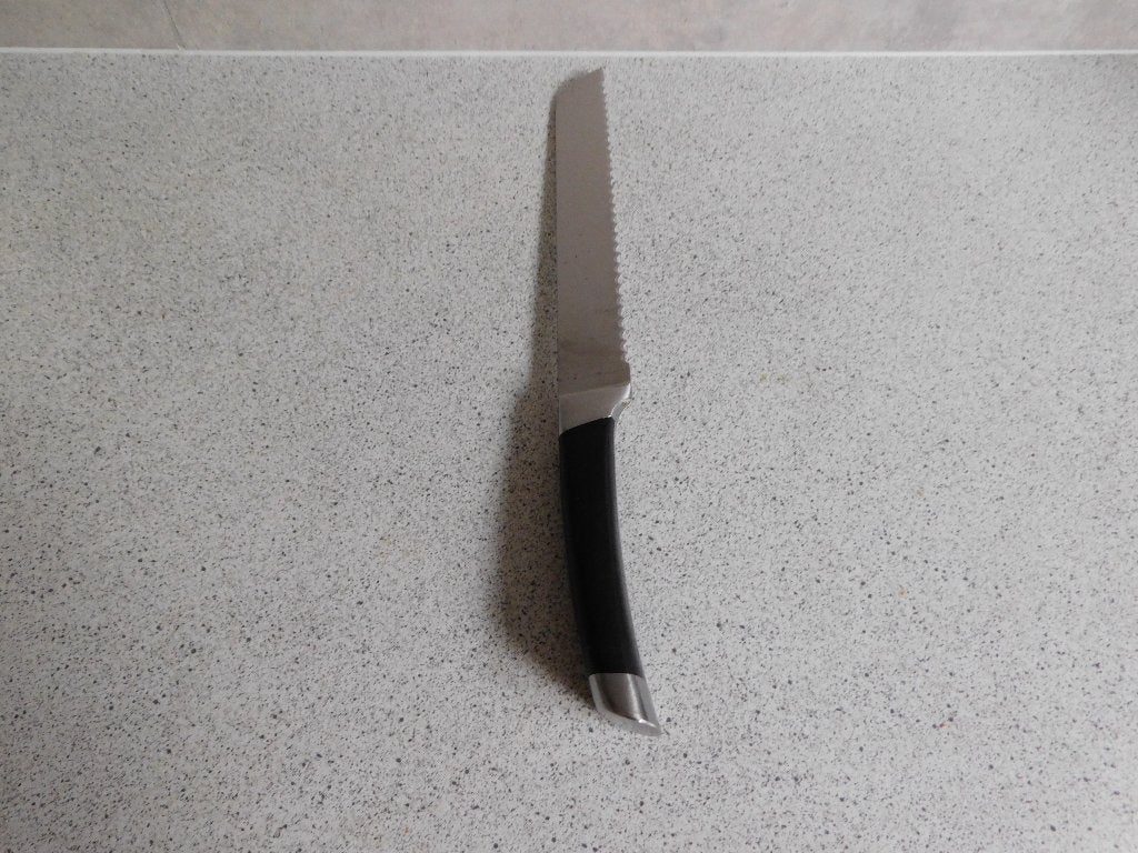 Broodmes 33 cm. Stainless Steel Herman den Blijker, Huis en Inrichting, Overige merken, Overige typen, Ophalen of Verzenden, Zo goed als nieuw
