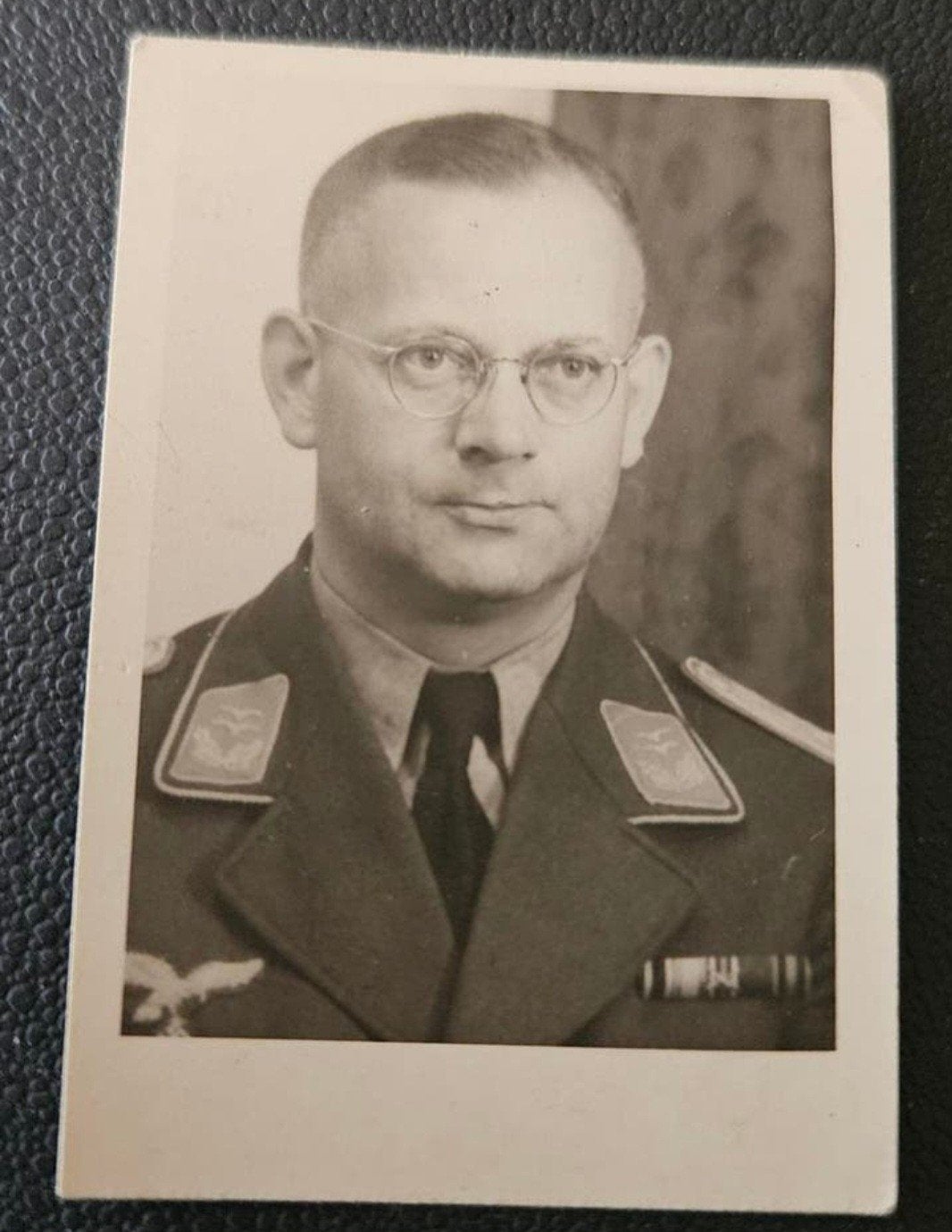 100%orig wo2 pasfoto duitse soldaat Lw  abz, Verzamelen, Militaria | Tweede Wereldoorlog, Ophalen of Verzenden, Duitsland, Foto of Poster