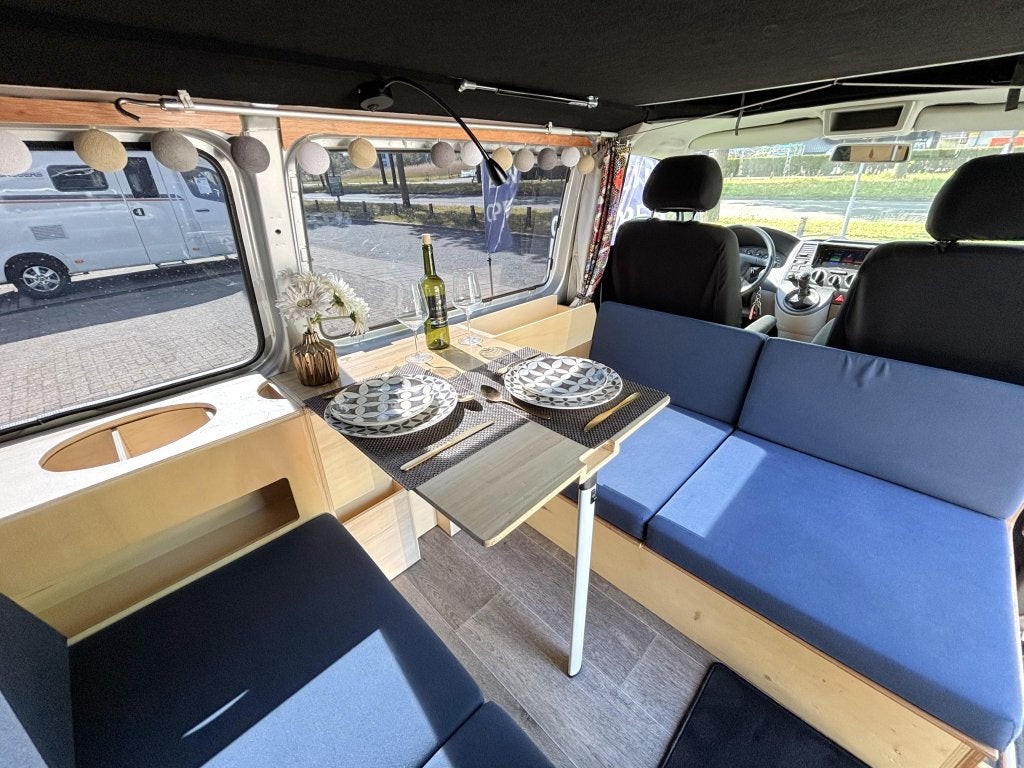Volkswagen Transporter T5 2.5 TDI INRUILKOOPJE! HEFDAK, Buscamper of Camperbus, Volkswagen, Treinzit, Bedrijf