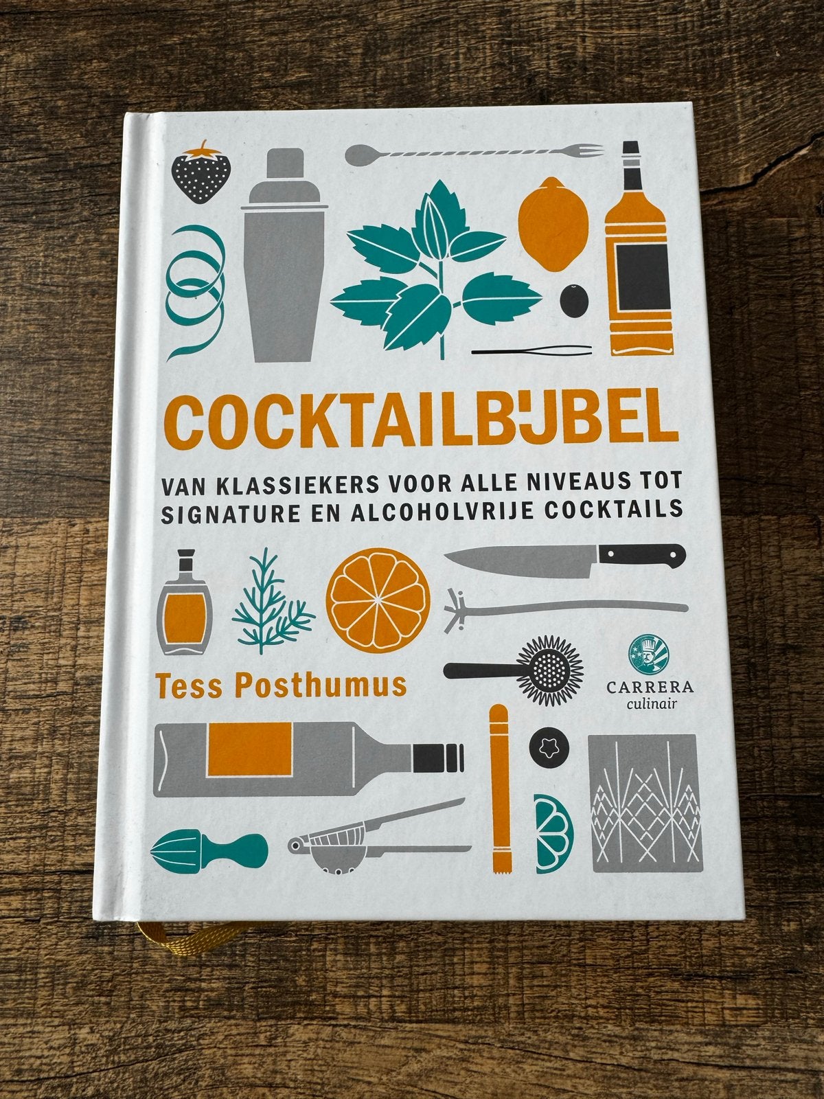 Cocktailbijbel - Zo goed als nieuw, Ophalen of Verzenden, Zo goed als nieuw, Overige gebieden, Overige typen