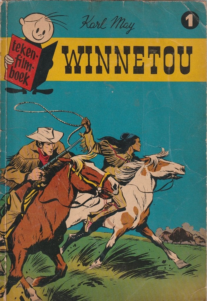Winnetou tekenfilmboek 1963, Boeken, Eén stripboek, Ophalen of Verzenden, Gelezen