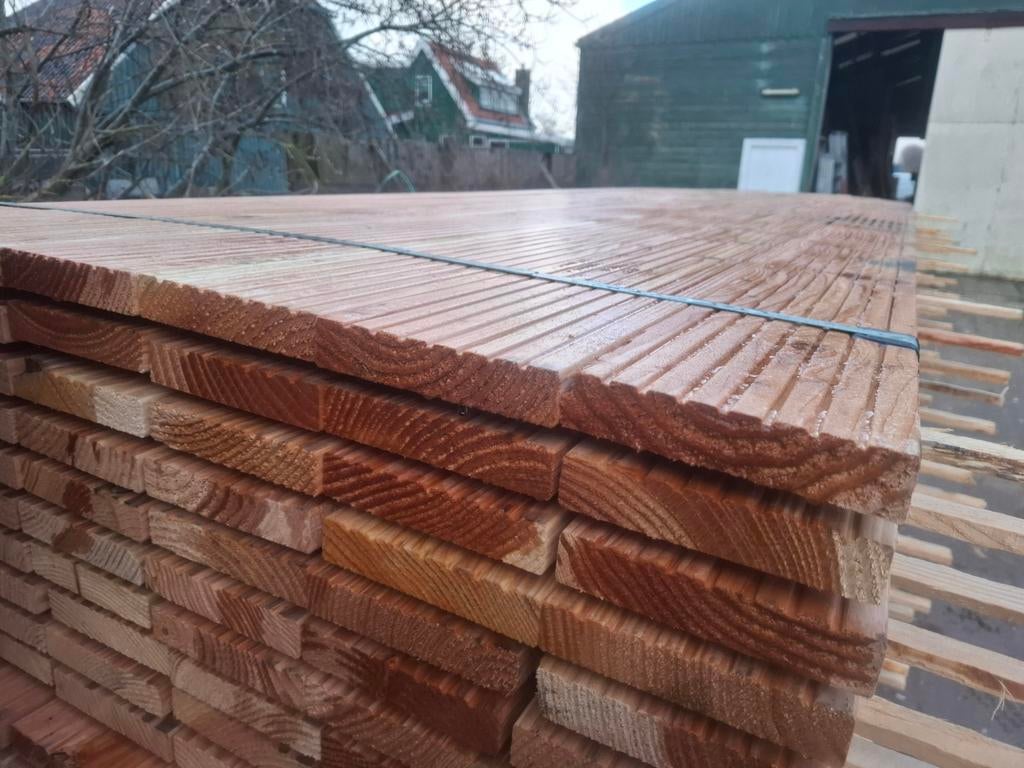 Douglas vlonderplanken 5 meter bezorgen mogelijk, Ophalen, Nieuw, 250 cm of meer, Planken