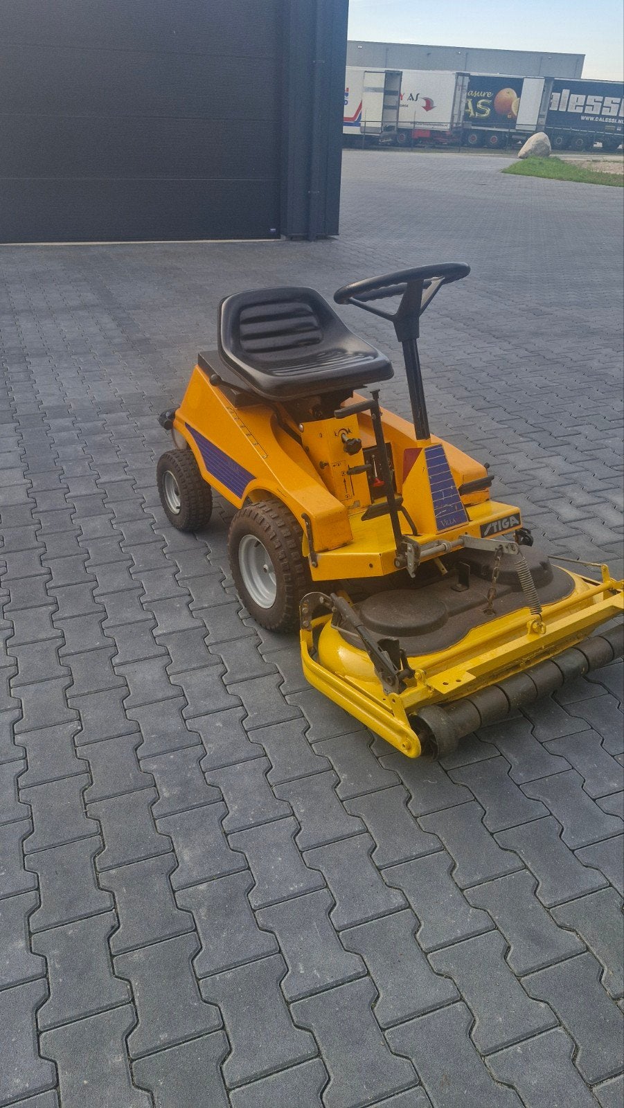 stiga villa zitmaaier 11,5 pk., Ophalen, Stiga villa, Elektrische starter, Minder dan 90 cm