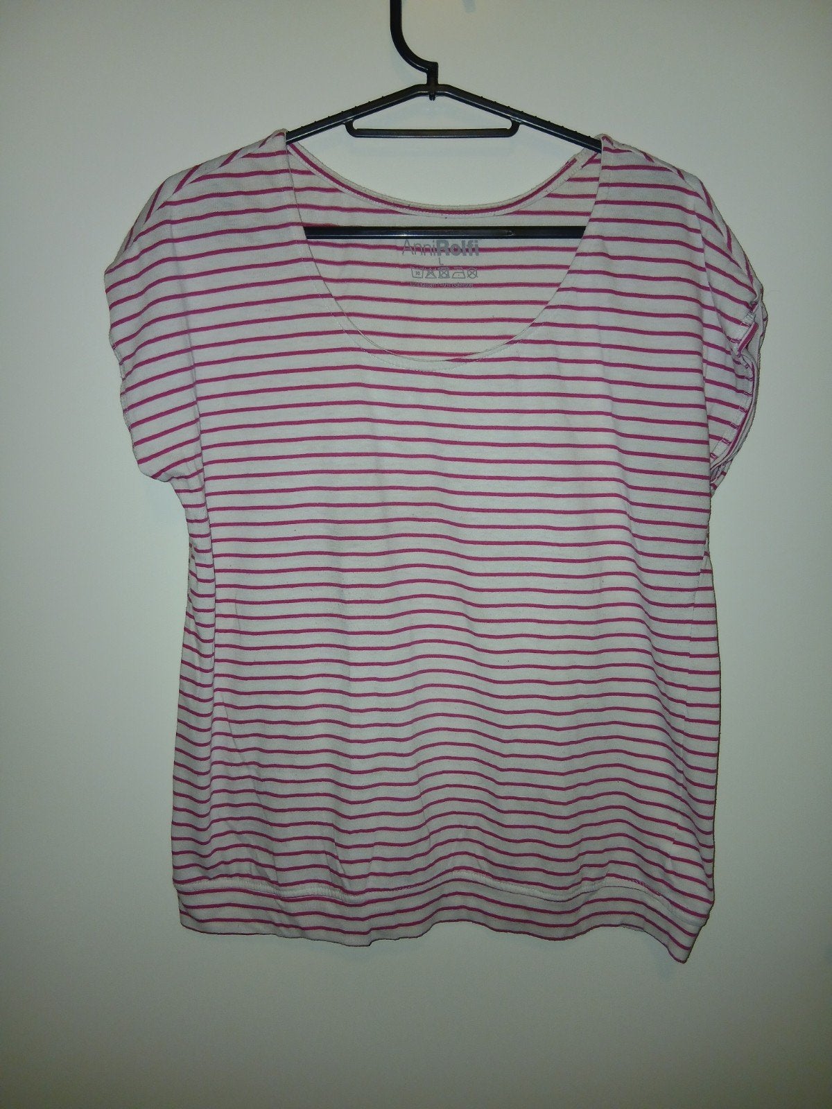 Dames shirt Anni Rolfi - Maat L, Kleding | Dames, T-shirts, Wit, Maat 42/44 (L), Korte mouw, Gedragen
