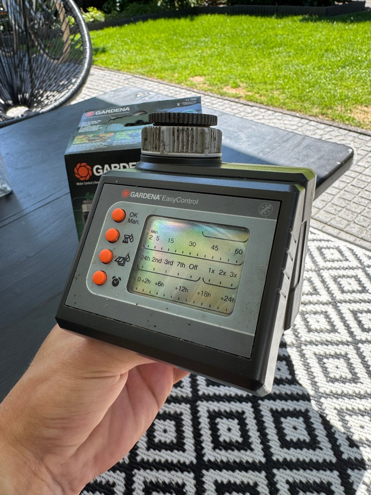 Gardena EasyControl besproeiingscomputer, Tuin en Terras, Bewateringscomputers, Ophalen, Gebruikt