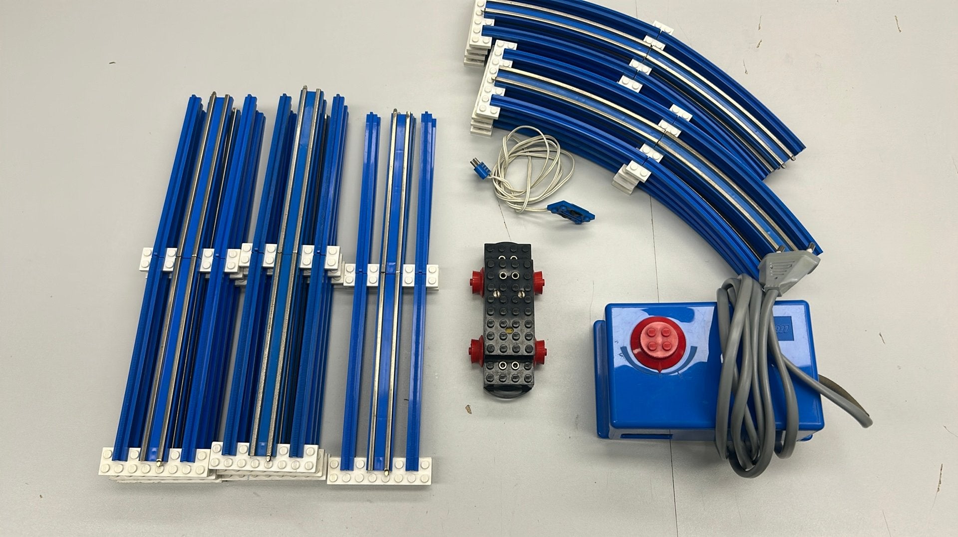 SB2969 Lego trein 12v rails pakket, Kinderen en Baby's, Speelgoed | Duplo en Lego, Ophalen of Verzenden, Gebruikt