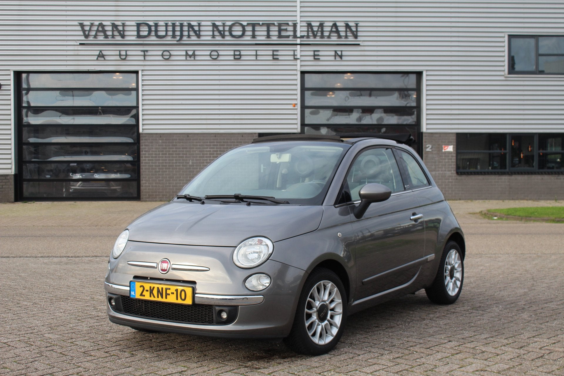 Fiat 500C 0.9 TwinAir Lounge / Airco / 15"LMV / N.A.P., Auto's, Euro 5, 86 pk, Gebruikt, Leder en Stof