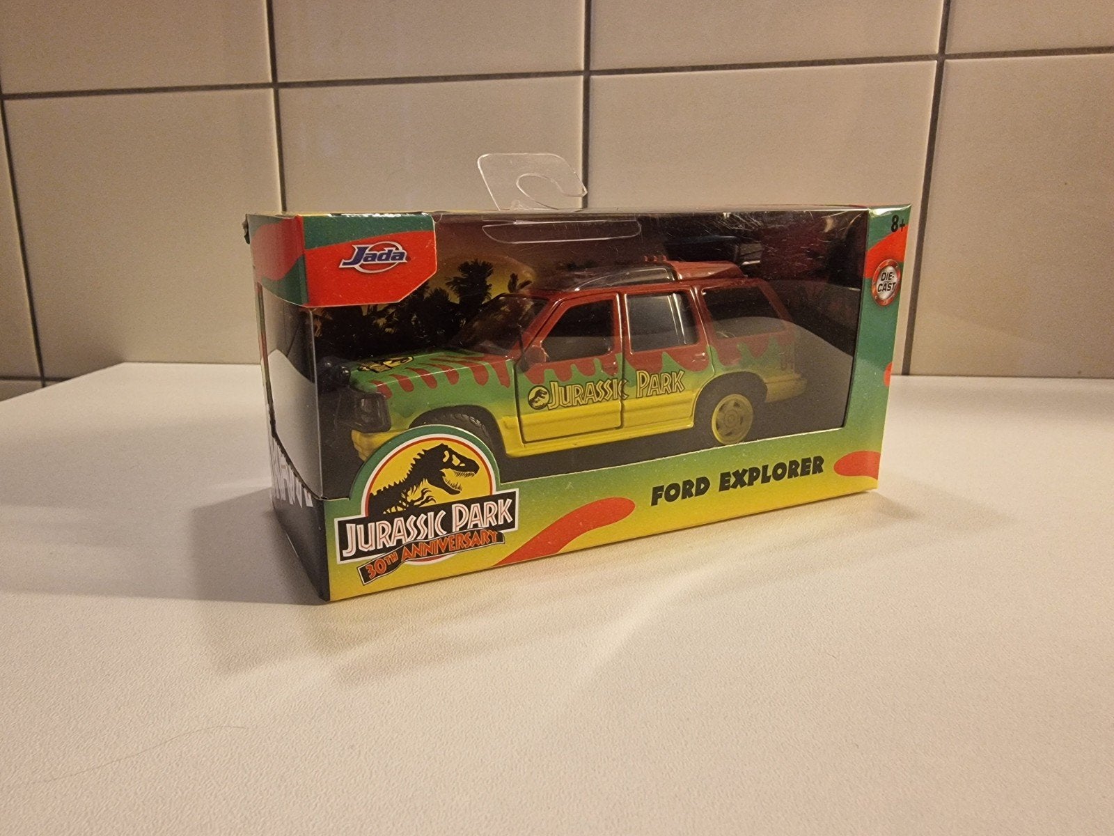 Jada 1:32 Jurassic Park Ford Explorer - Nieuw in verpakking, Hobby en Vrije tijd, Modelauto's | 1:32, Ophalen