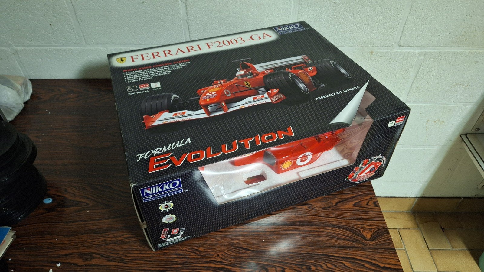 Nikko RC Ferrari F2003-GA Formule 1 RC auto, Diversen, Ophalen of Verzenden