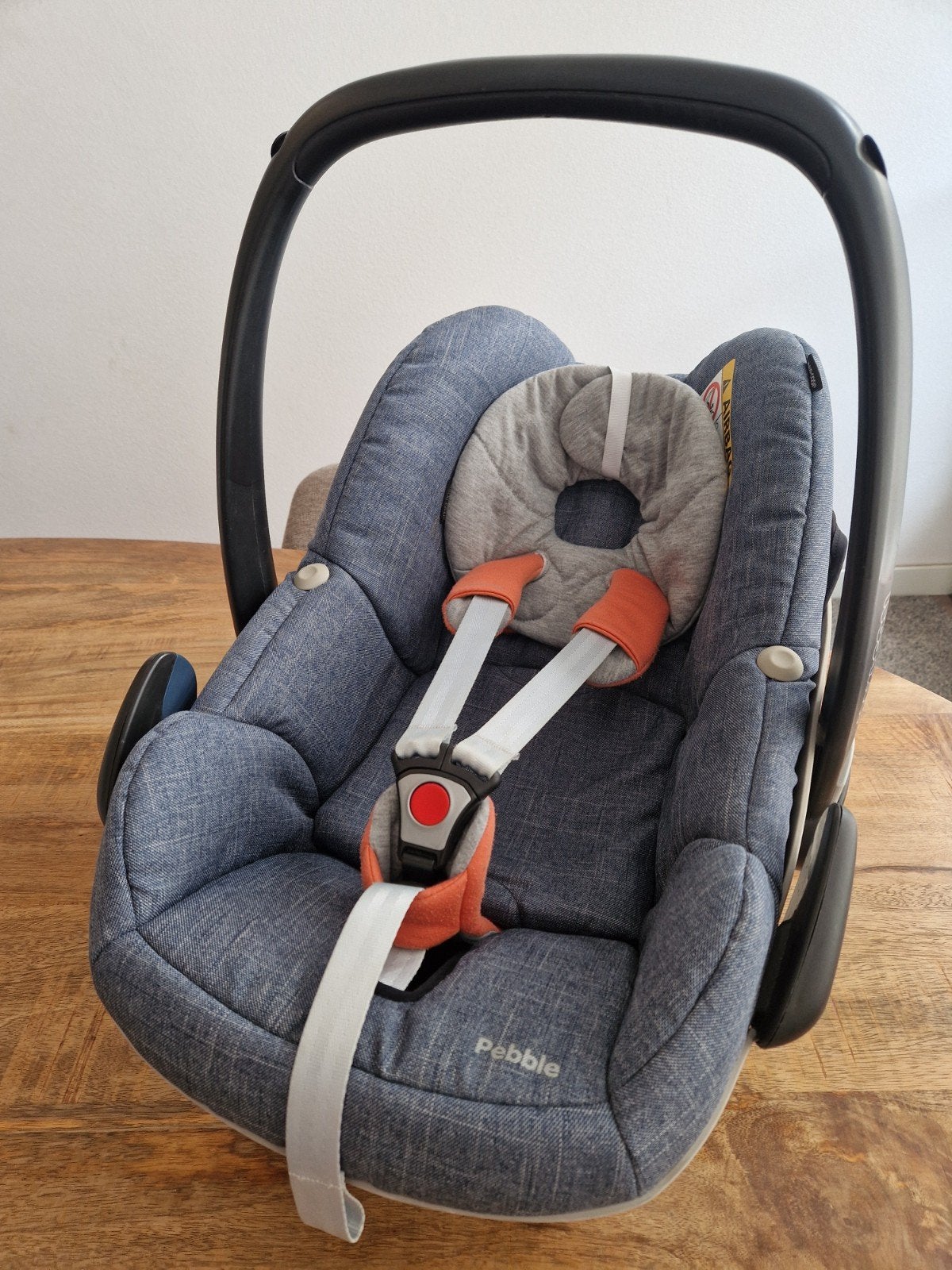 Maxi Cosi Pebble, Ophalen, Autogordel of Isofix, Gebruikt, 0 t/m 13 kg
