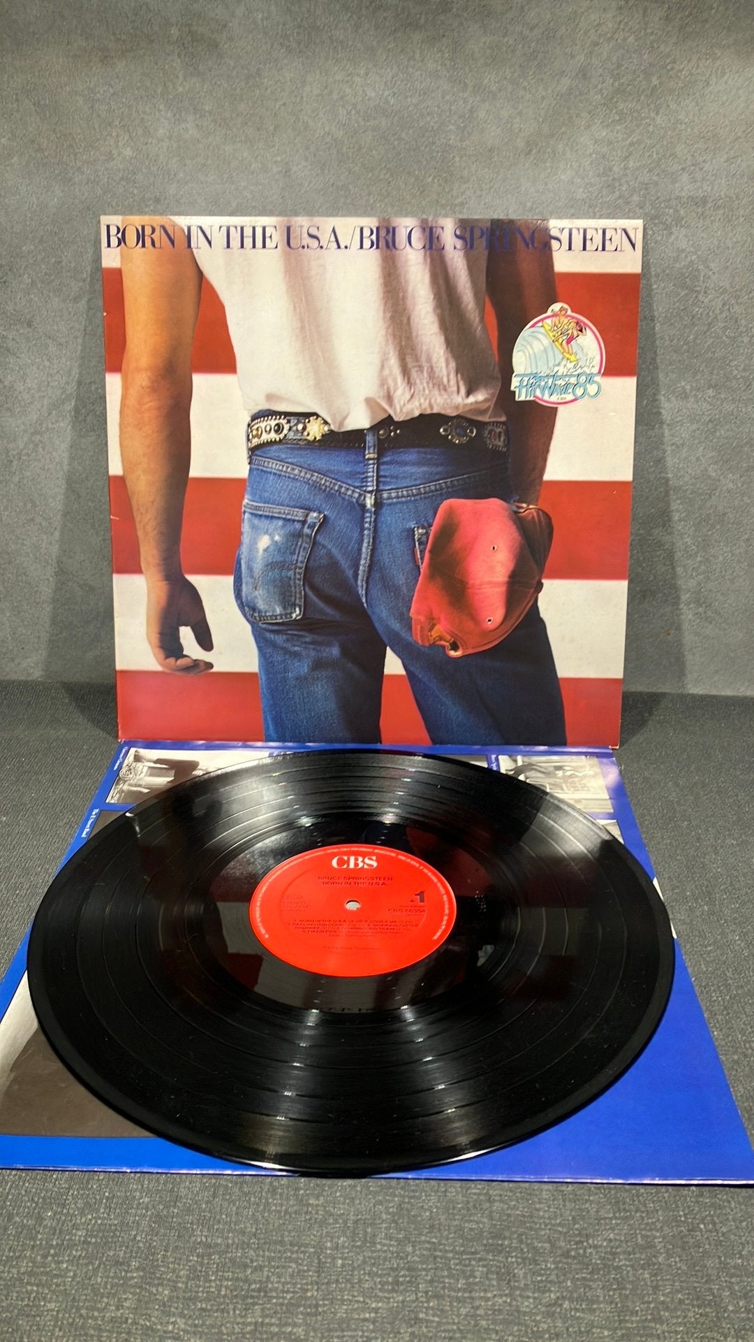 Bruce Springsteen — Born in the U.S.A, Cd's en Dvd's, LP, Ophalen of Verzenden, Zo goed als nieuw, Originele persing