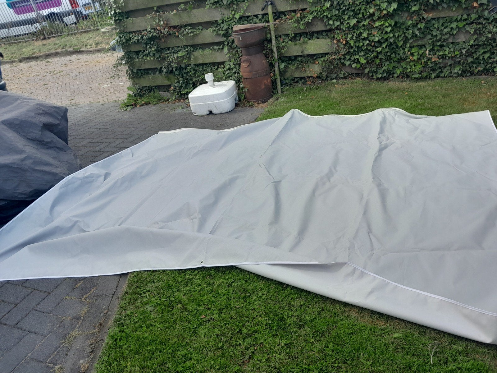 Dakluifel 3mtr met stokken, Ophalen