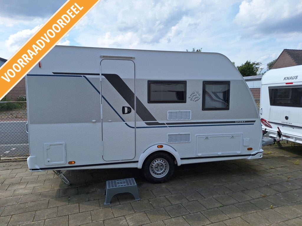 Knaus Sport 400 QD, Dwarsbed, Bedrijf, Treinzit, Tot en met 3