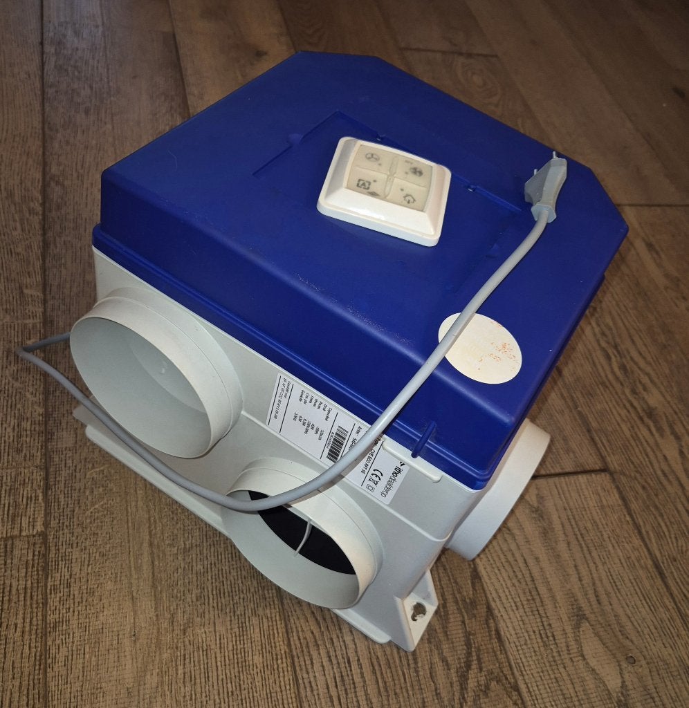 Itho daalderop CVE ECO RFT SE ventilatiebox + RFT bediening, Doe-het-zelf en Verbouw, Ophalen of Verzenden, Zo goed als nieuw