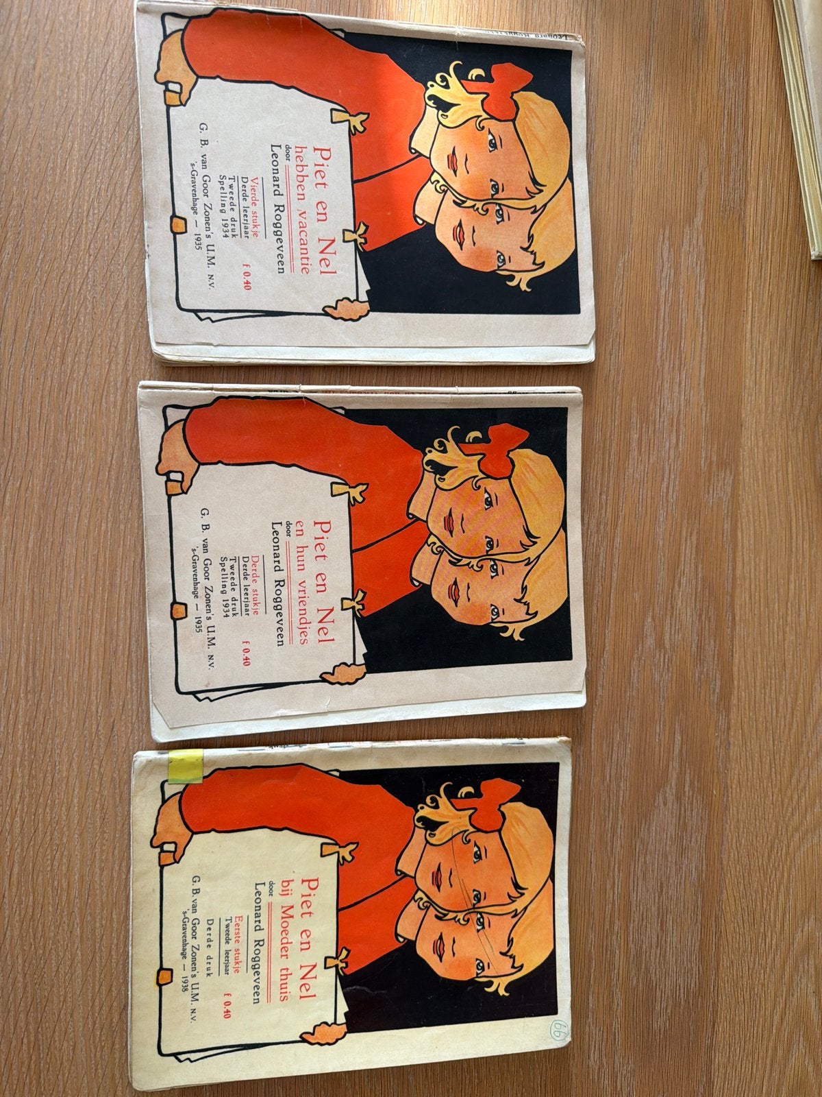 Piet en Nel Boekenreeks - Leonard Roggeveen (3 delen), Ophalen of Verzenden, Gelezen, Fictie algemeen