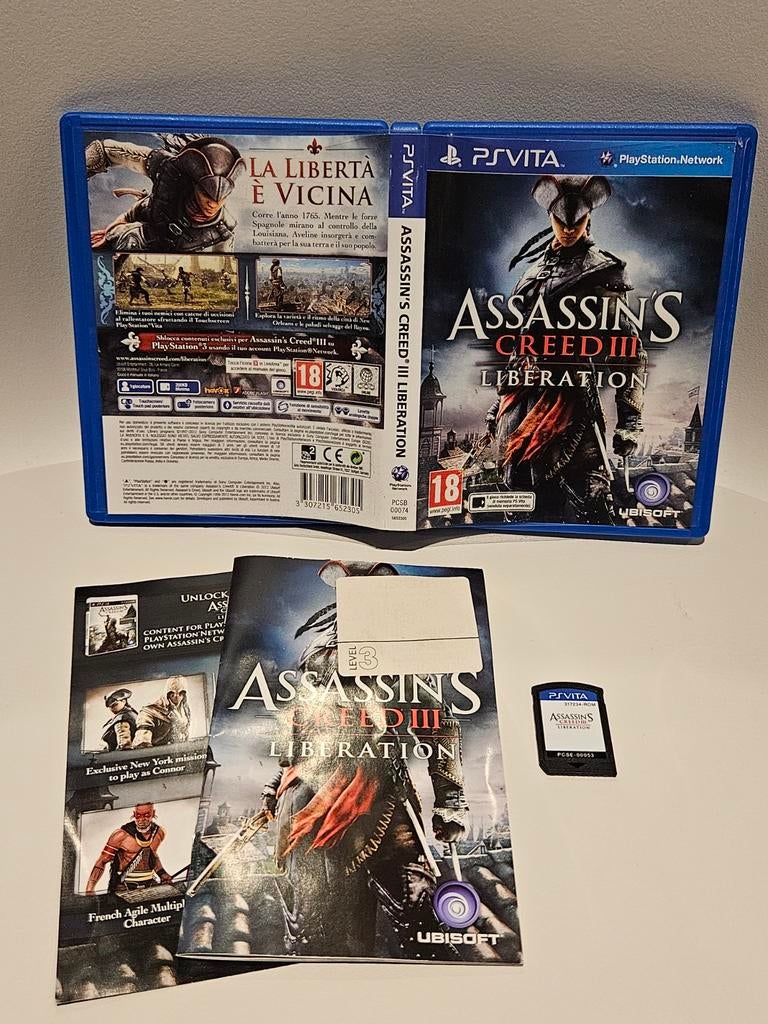 Assassin's Creed Liberation PS Vita, Spelcomputers en Games, Avontuur en Actie, Vanaf 18 jaar, 1 speler, Ophalen of Verzenden
