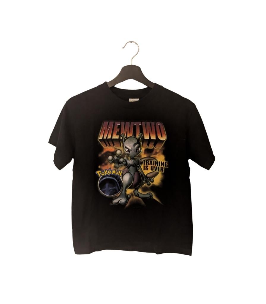 vintage 1999 pokémon mewtwo training is over t-shirt, Kleding | Heren, T-shirts, Gedragen, Maat 46 (S) of kleiner, Zwart, Ophalen of Verzenden