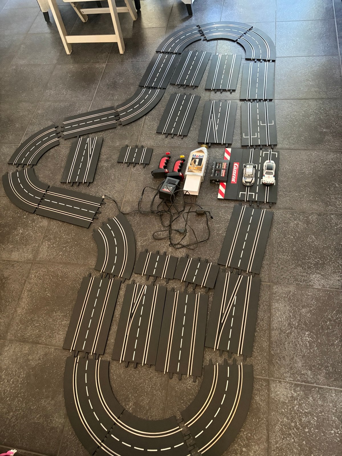 Carrera Digital 132/124 Racebaan met 2 auto's en accessoires, Ophalen, Zelf te bouwen, Carrera, Elektrisch