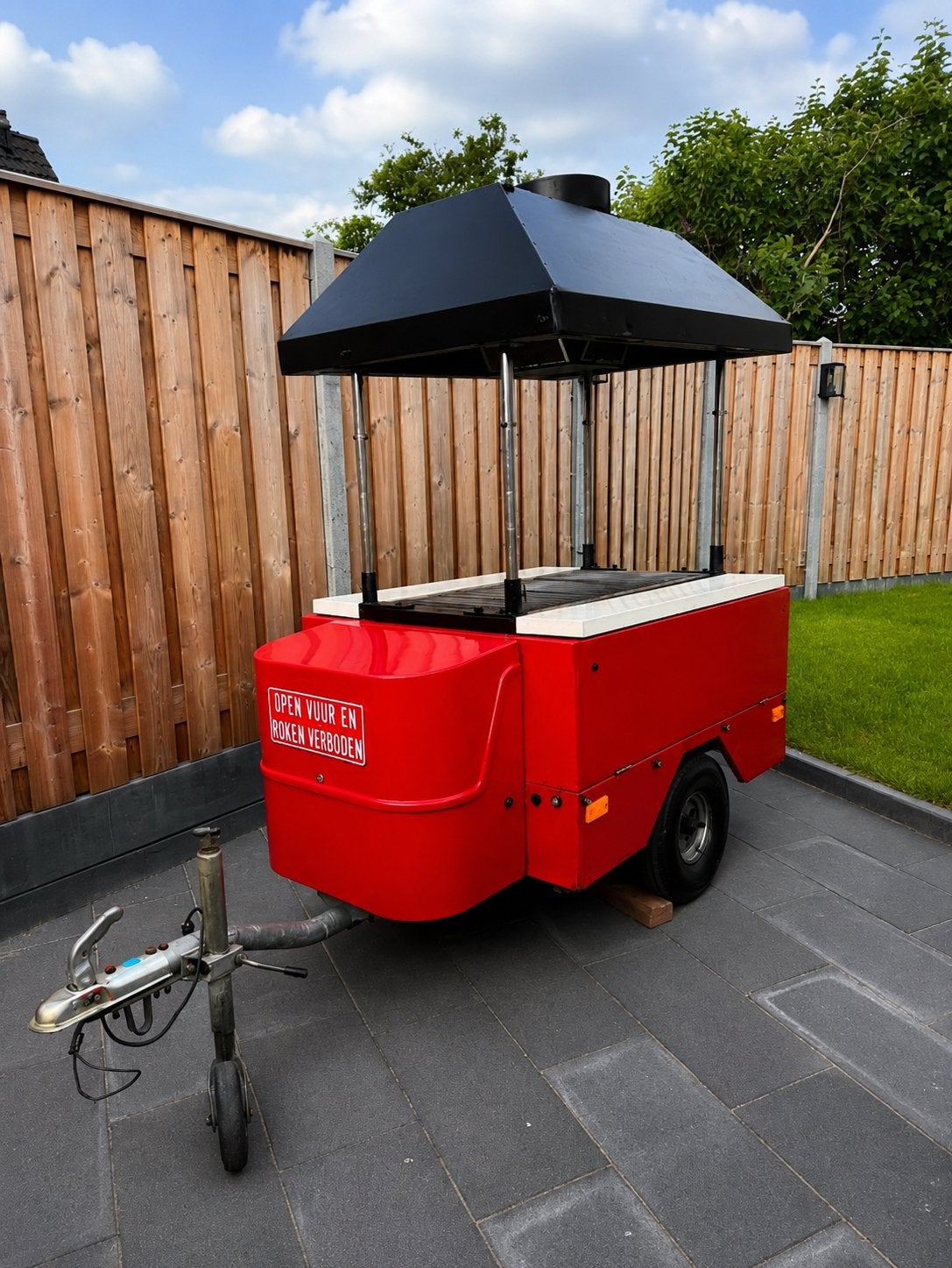 BBQ-aanhanger huren in Twente – €150 per dag, Ophalen