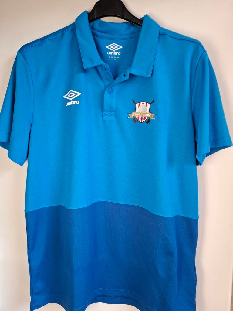 PSV Eindhoven polo shirt maat L, Maat 52/54 (L), Blauw, Ophalen of Verzenden, Zo goed als nieuw
