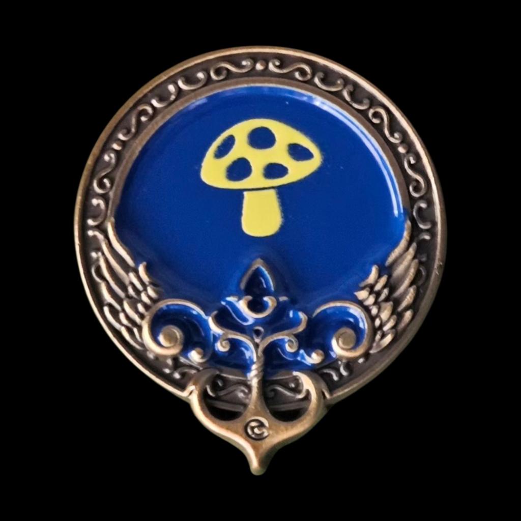 Efteling wonder hotel paddestoel magneet-pin *Nieuw*, Verzamelen, Efteling, Ophalen of Verzenden, Nieuw, Button of Speldje