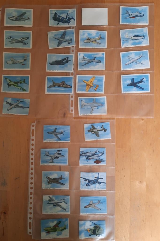 45 VLIEGTUIG PLAATJES, Verzamelen, Ophalen of Verzenden, Gebruikt