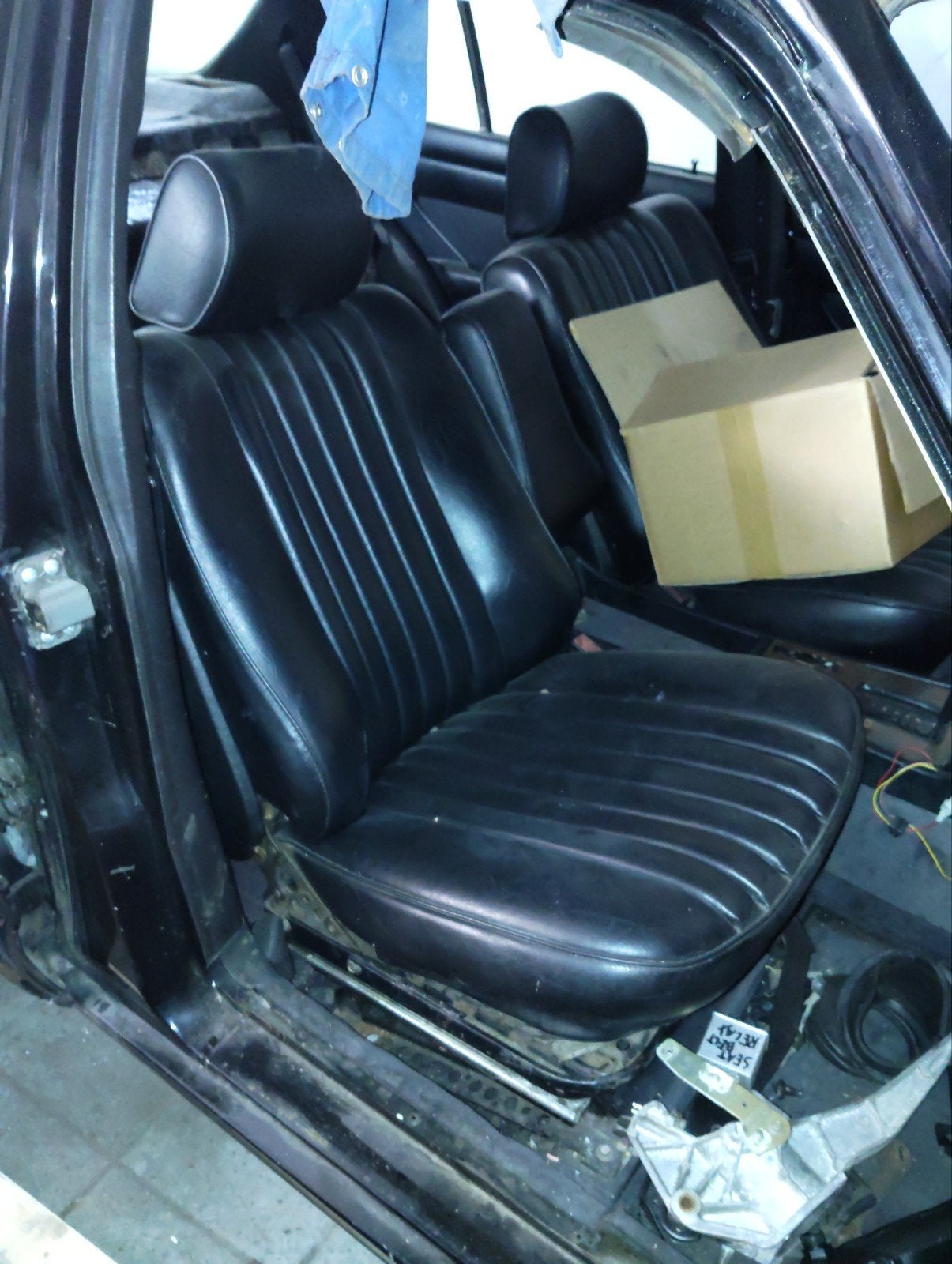 Mercedes W126 Bekleding Set met Deurkaarten, Ophalen of Verzenden, Gebruikt, Mercedes-Benz