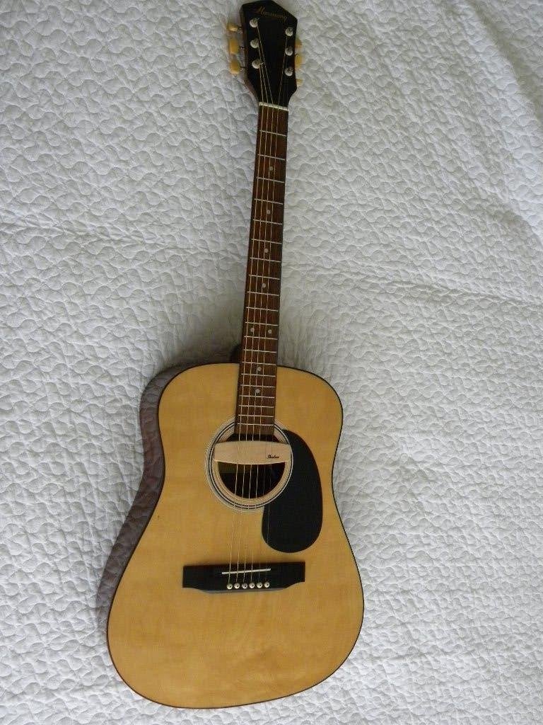 Harmony  H6330 handgemaakte gitaar, Ophalen of Verzenden, Zo goed als nieuw, Western- of Steelstringgitaar, Met (piezo-)element