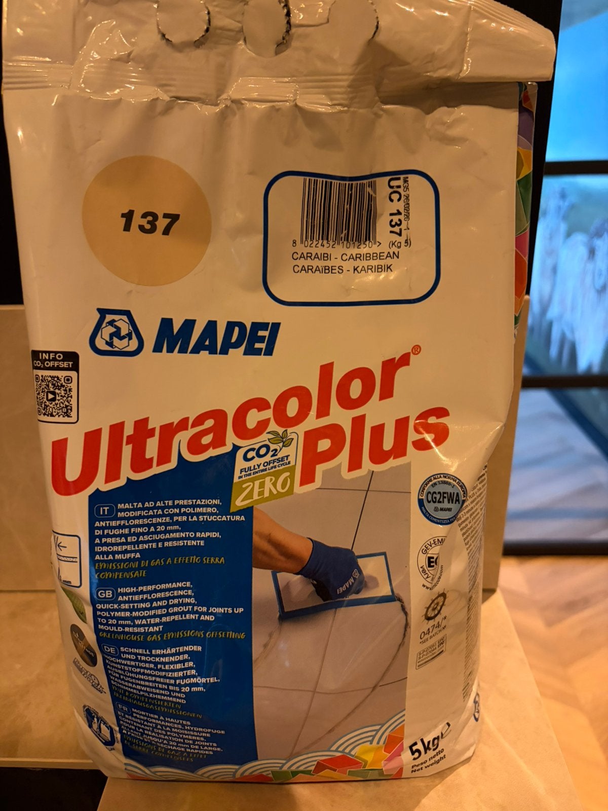 MAPEI Ultracolor Plus Voegmortel, Ophalen of Verzenden, Nieuw