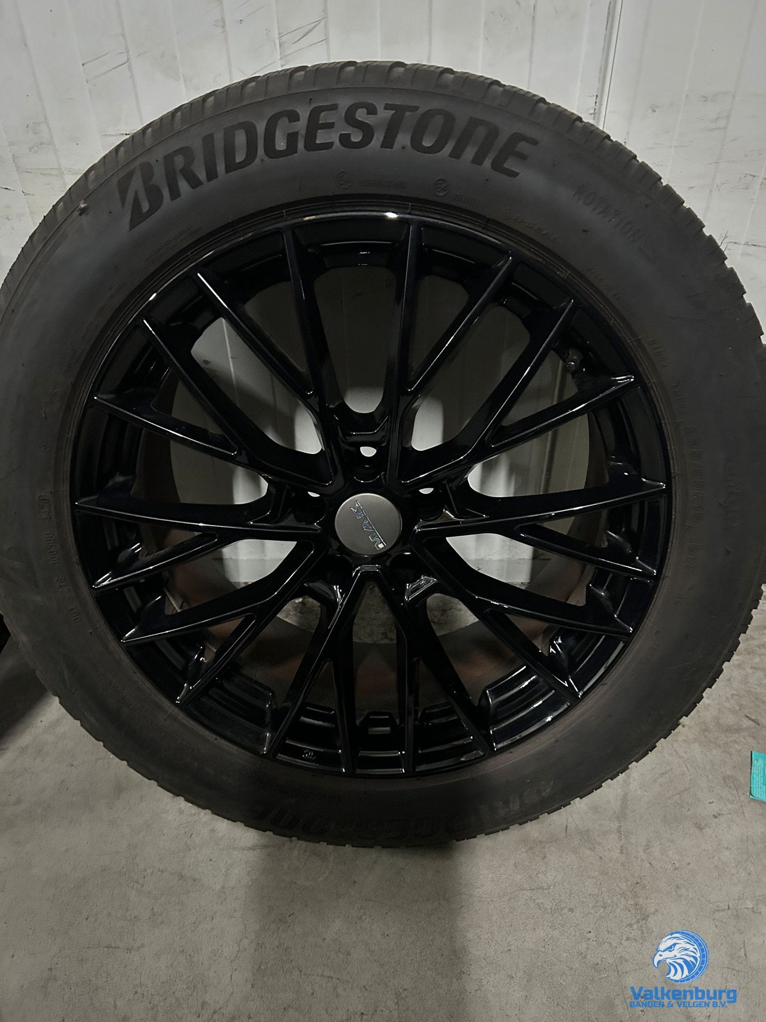 6-7mm! VW ID.4 ID.5 19 inch zwarte breedset velgen 5x112 win, Auto-onderdelen, 19 inch, Gebruikt, -, -