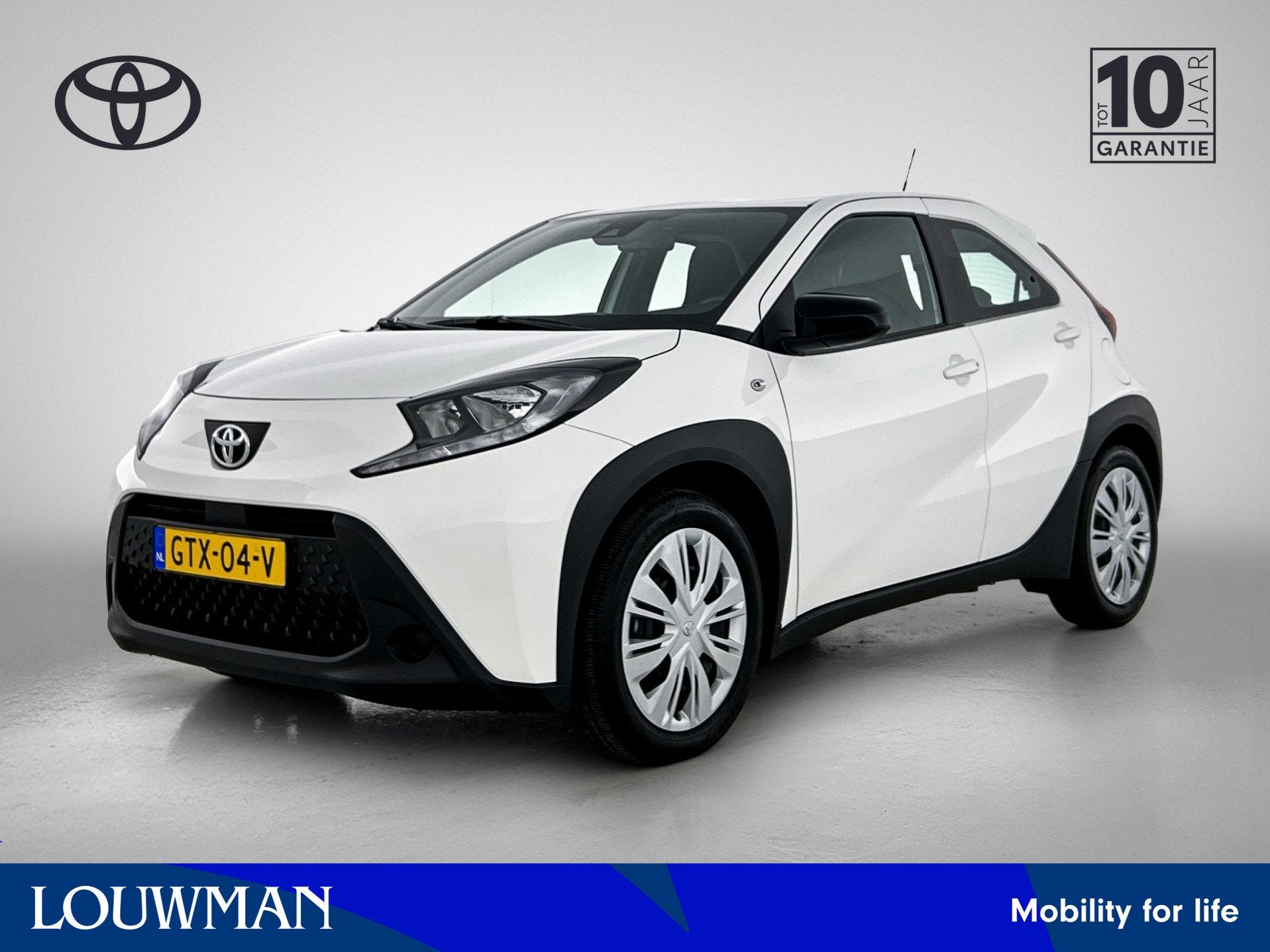 Toyota Aygo X 1.0 VVT-i MT Play | Garantie mogelijk tot 2035, Auto's, Toyota, 12 maanden, Stof, Gebruikt, 920 kg