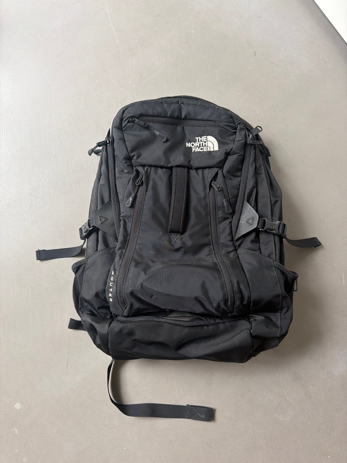 The North Face Router Backpack - Zwart, Gebruikt, Verzenden, 25 tot 40 cm, Trekking