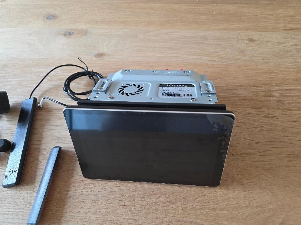 Autoradio - Joying 8 Inch CarPlay/Android Auto-  Single Din, Auto diversen, Autoradio's, Ophalen of Verzenden, Zo goed als nieuw