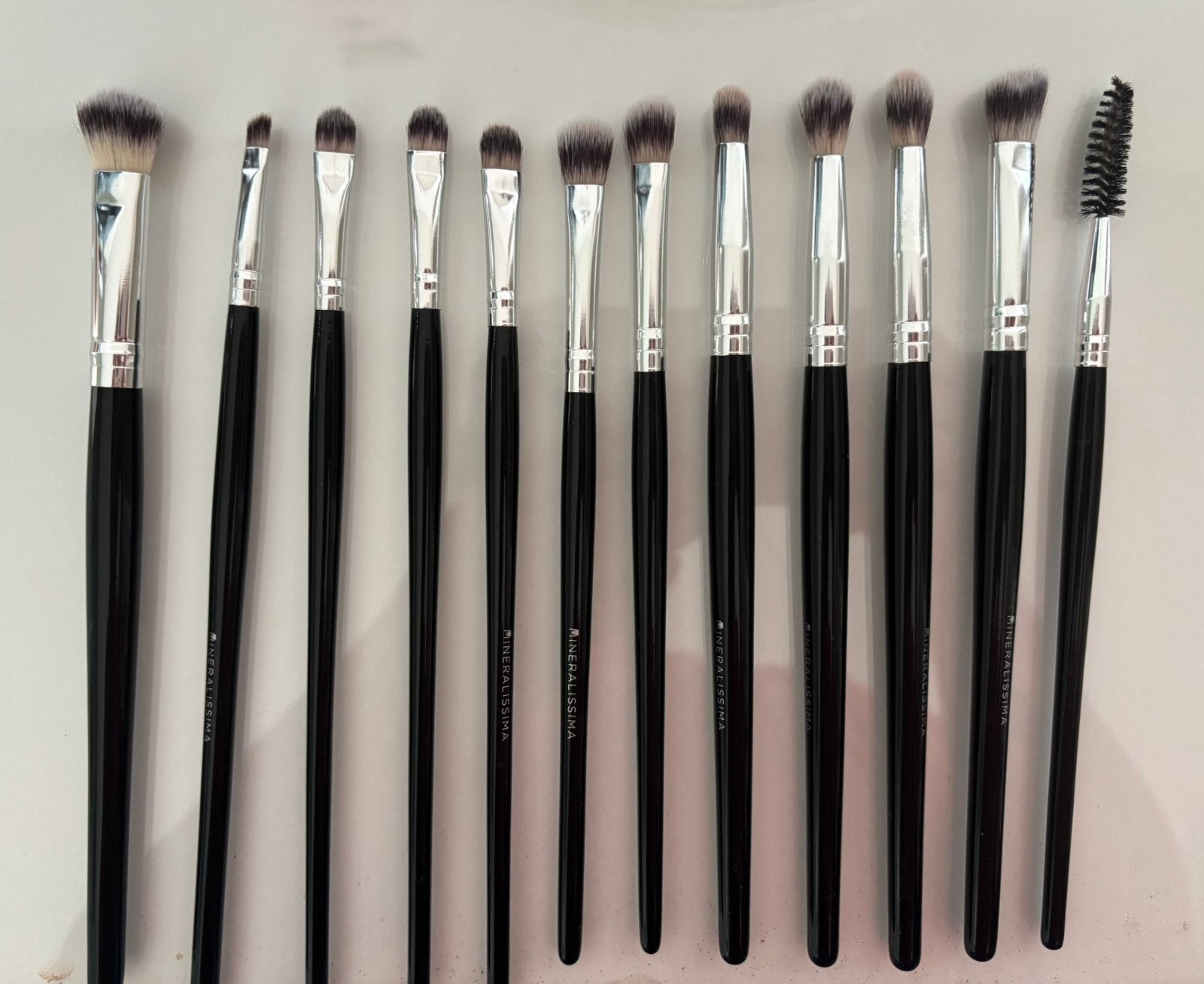 Mineralissima Brushes, Sieraden, Tassen en Uiterlijk, Uiterlijk | Cosmetica en Make-up, Overige kleuren, Zo goed als nieuw, Toebehoren