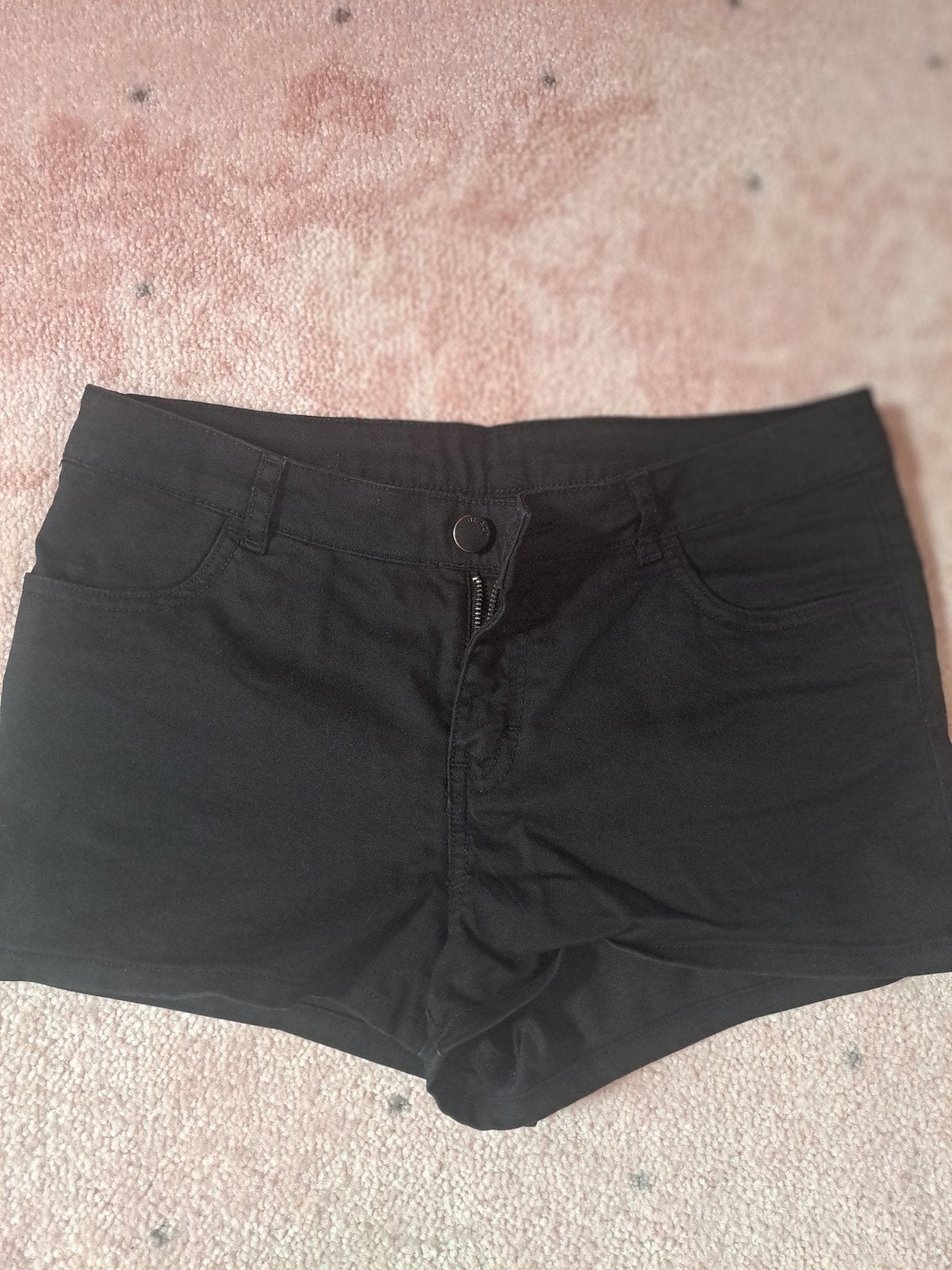zwarte korte broek H&M maat 38, Maat 38/40 (M), Kort, Zwart, Ophalen of Verzenden