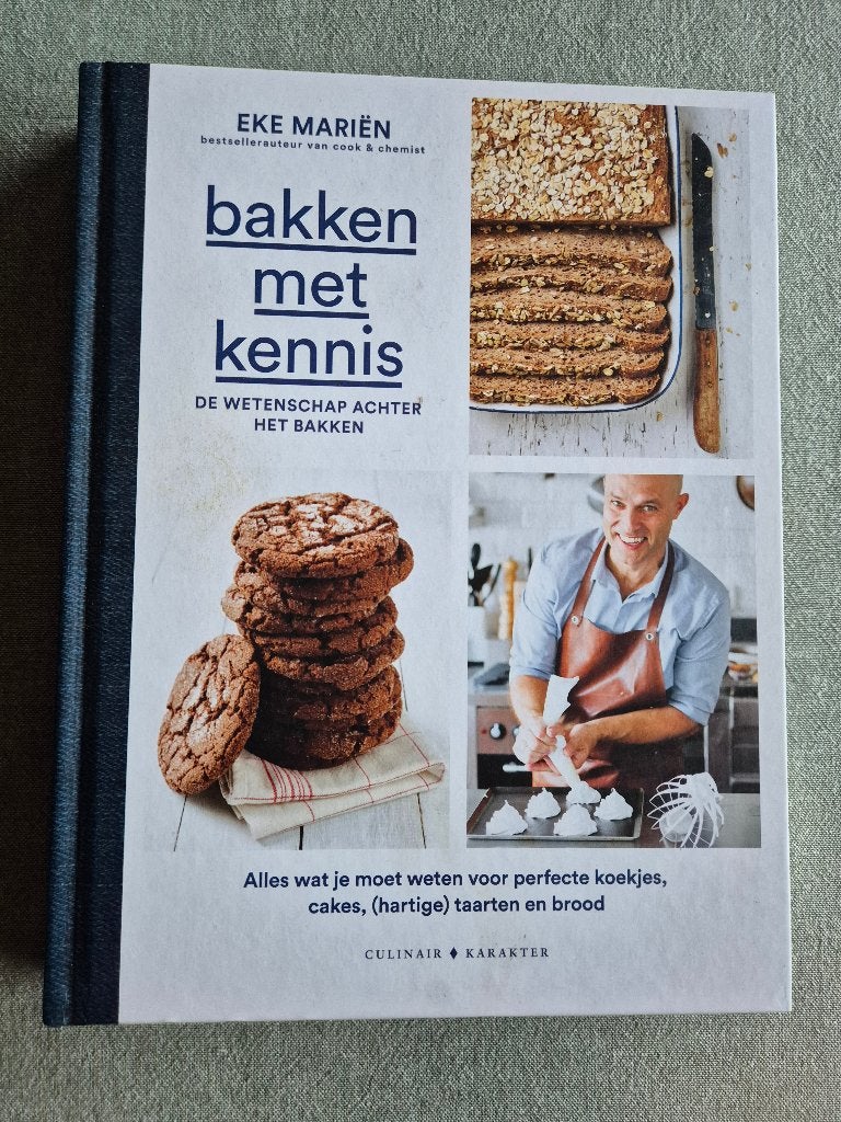 Bakken met kennis - Eke Mariën, Boeken, Eke Mariën, Ophalen of Verzenden, Zo goed als nieuw, Gezond koken