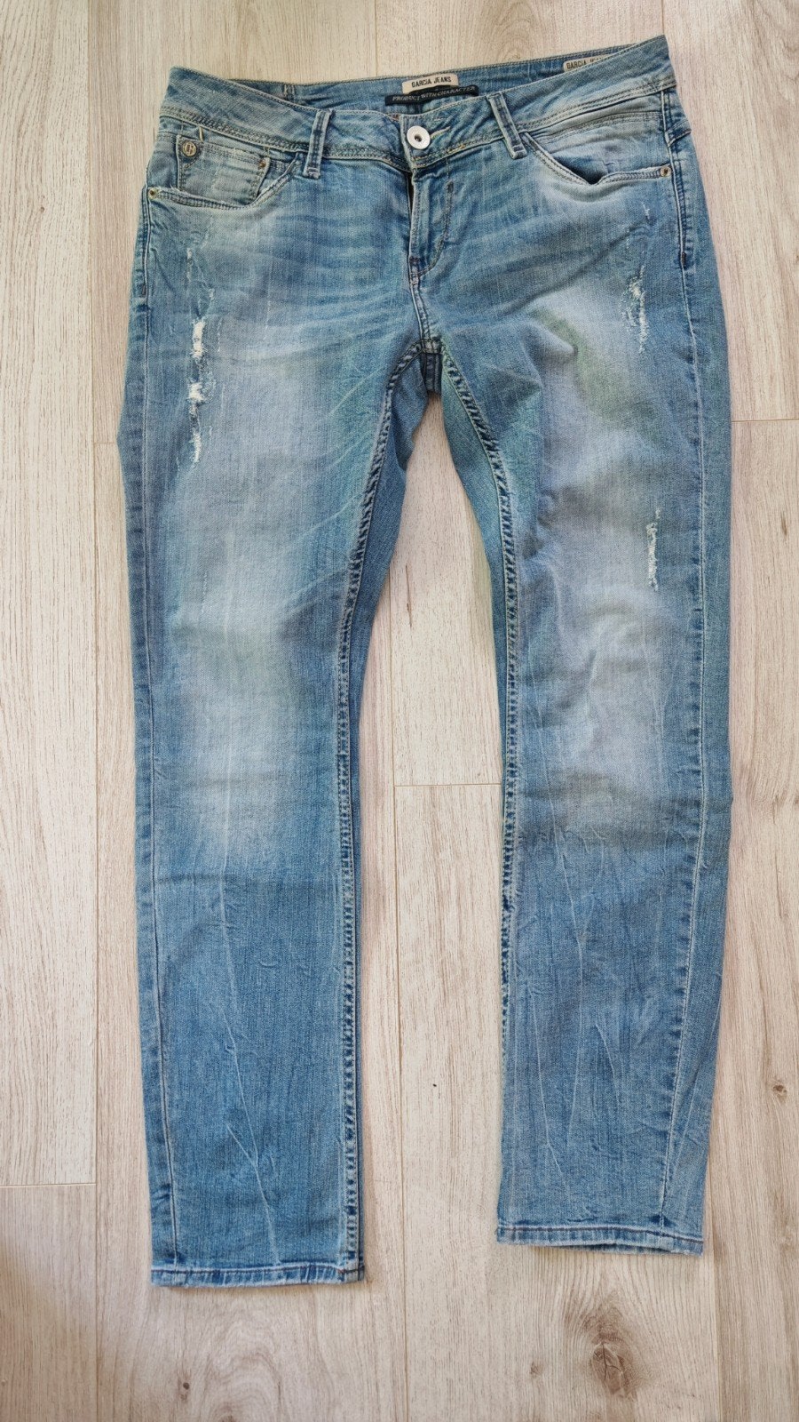 García Riva jeans slim fit 31/30, Kleding | Dames, Blauw, Overige jeansmaten, Ophalen of Verzenden, Zo goed als nieuw